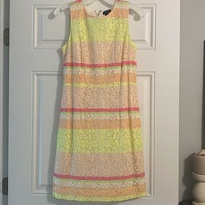 Women’s slip dress. Lined. Zips up the back. Size 6 petite